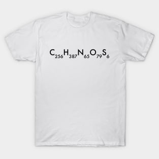 Insulin Molecular Formula T-Shirt